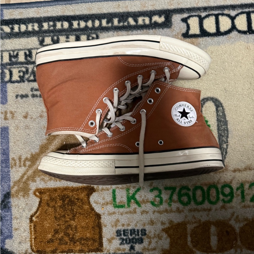 Brown Converse Chuck Taylor’s